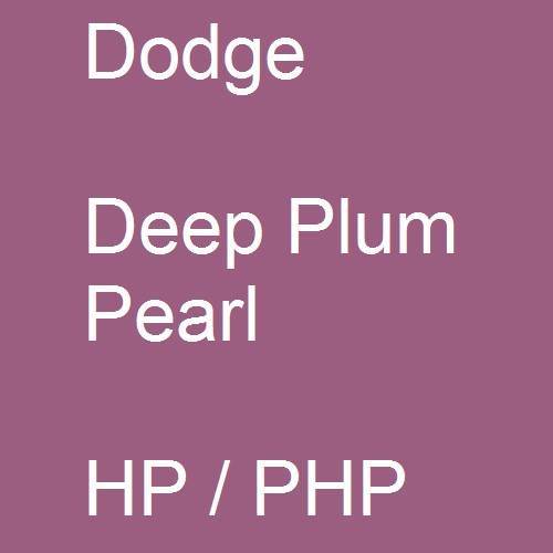 Dodge, Deep Plum Pearl, HP / PHP.